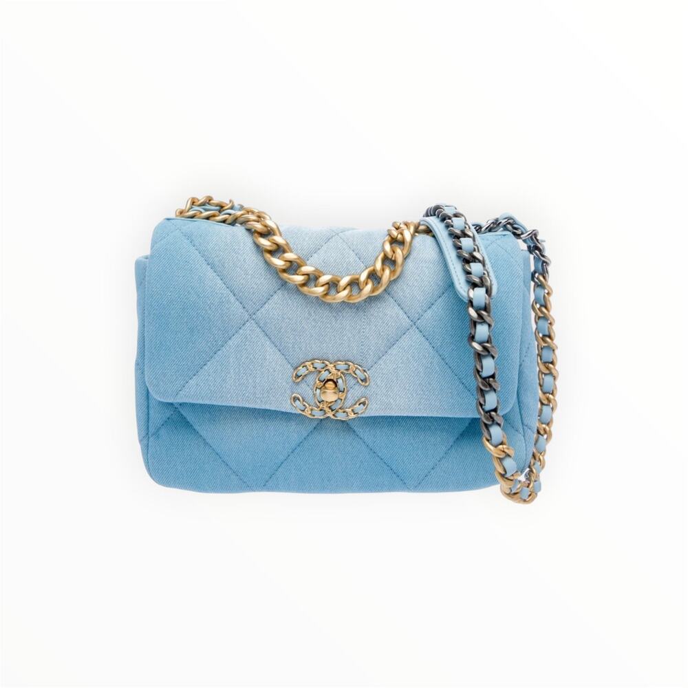 Chanel Medium Denim 19 FLap bag